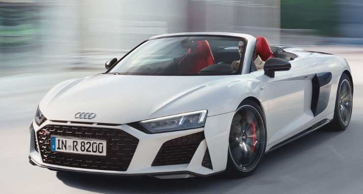 Audi R8 Spyder fine di un'era