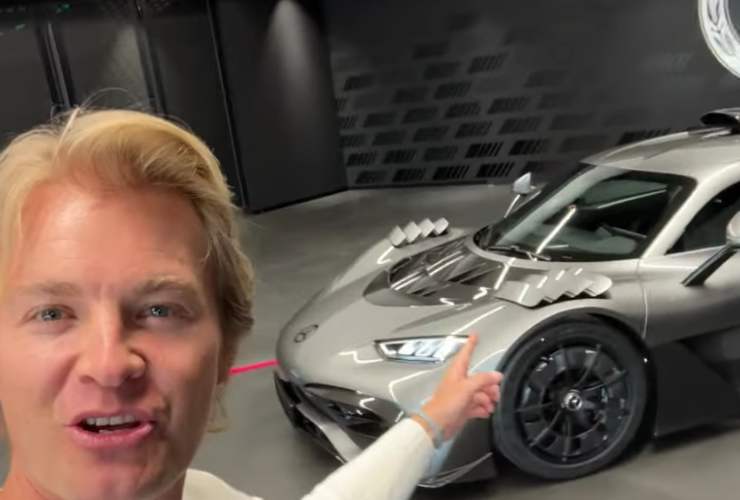 Il video di Rosberg in una Mercedes