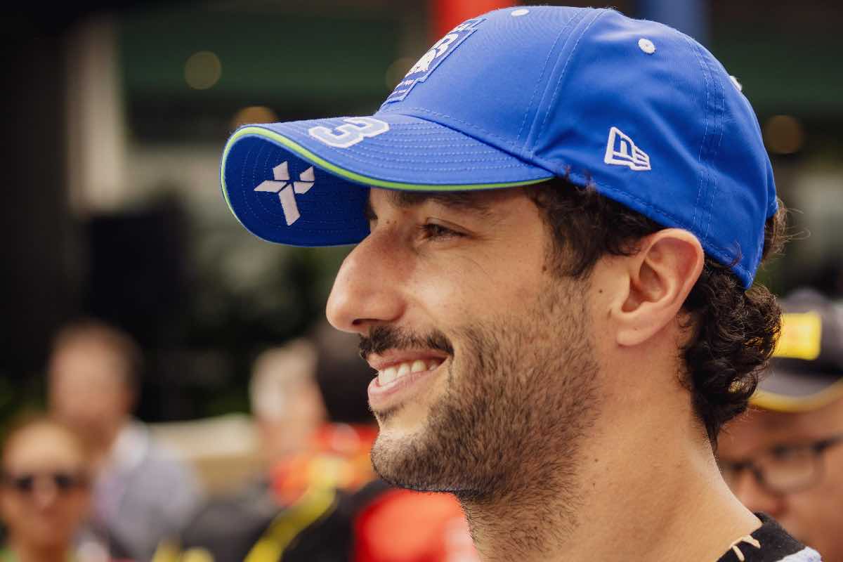 La simpatica scritta di Ricciardo che annuncia il futuro