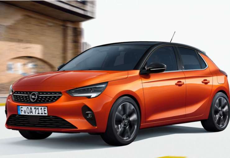 Opel elettrica nuovo modello low cost