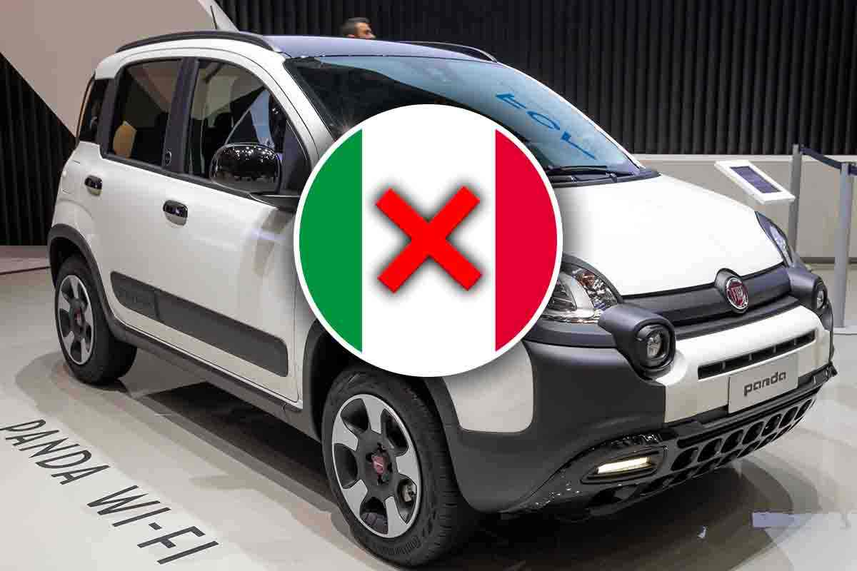 Fiat Panda non verrà prodotta in Italia
