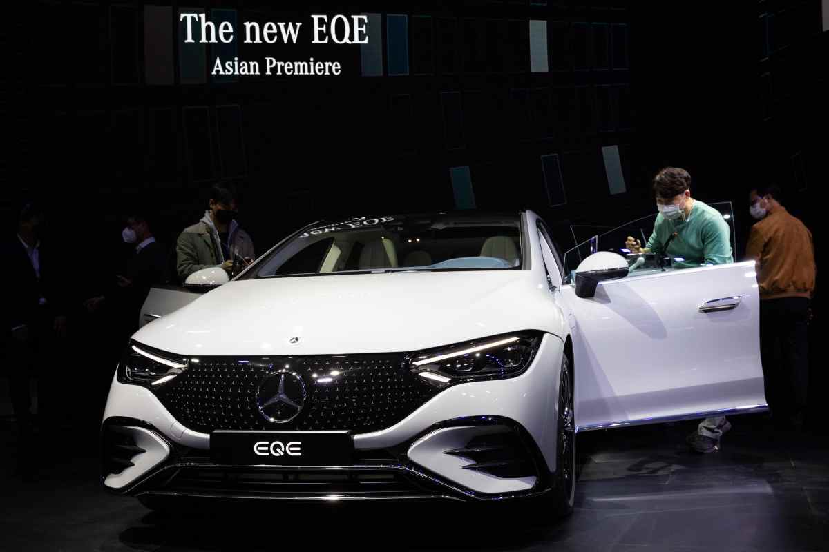 Mercedes EQE migliore auto elettrica