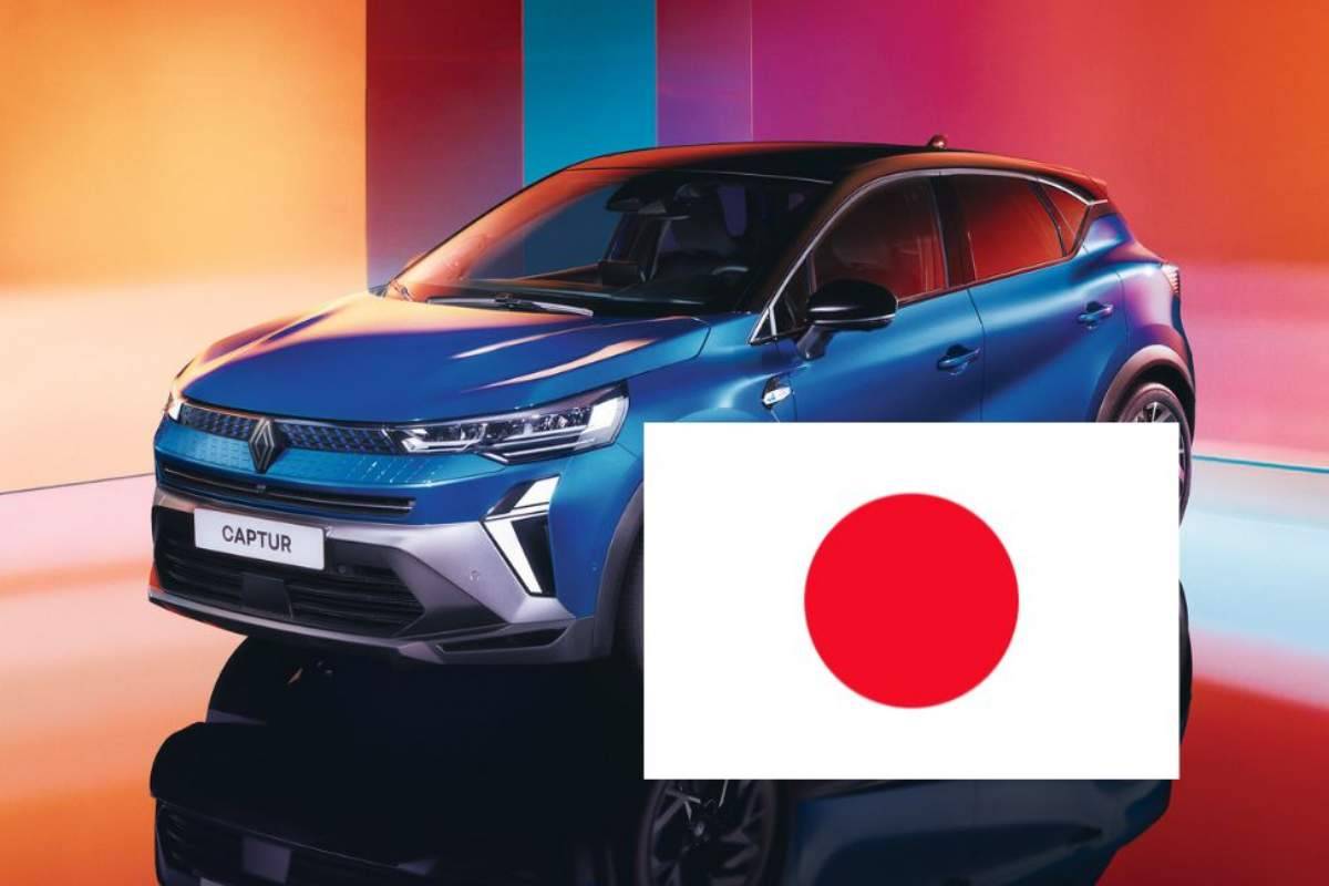 Renault Captur giapponese