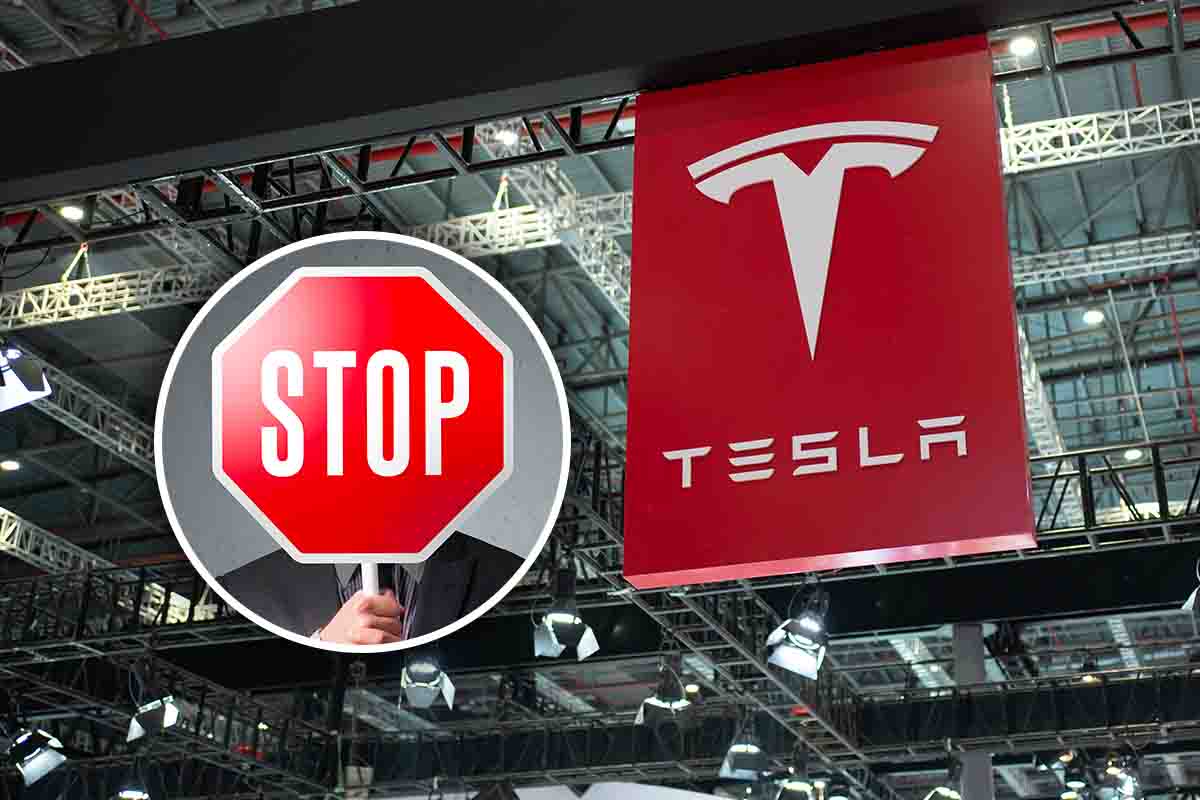 Tesla stop produzione