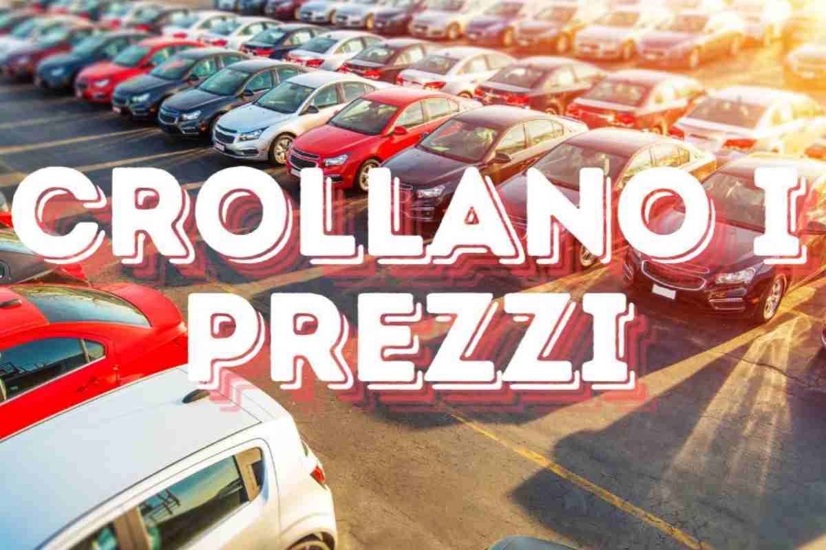 Auto prezzi in calo