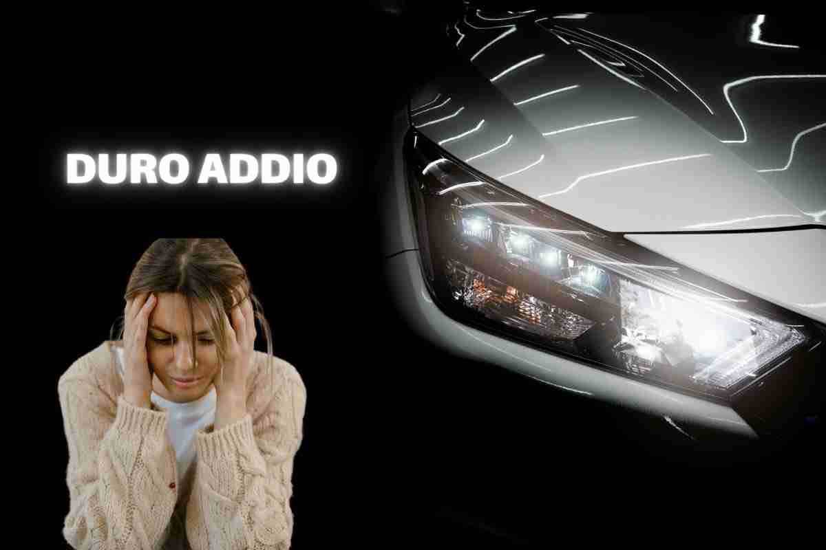 Addio modello storico auto Italia