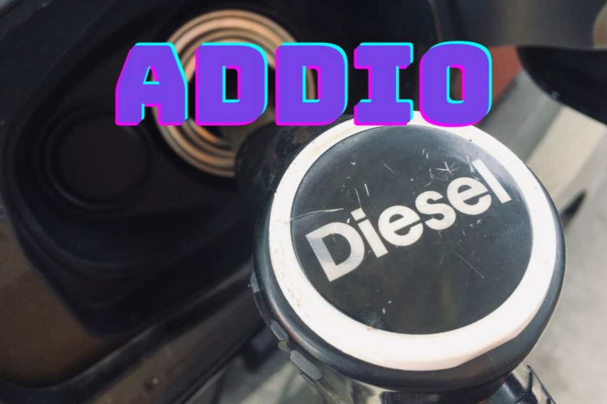 Auto diesel addio per sempre