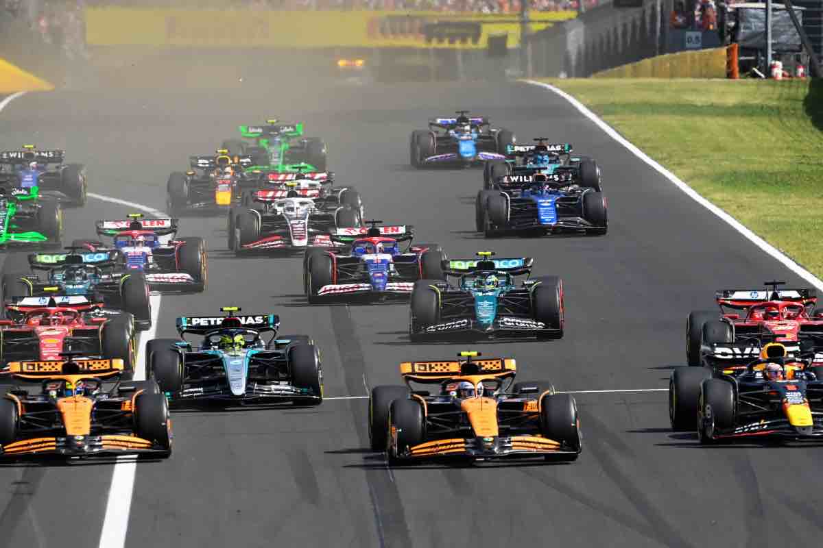 F1 ufficiale ritorno