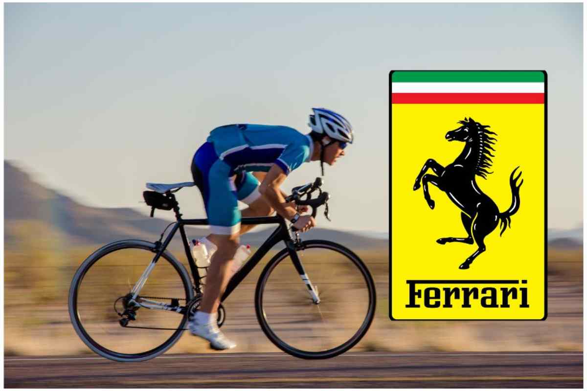 Ferrari ciclista che immagini