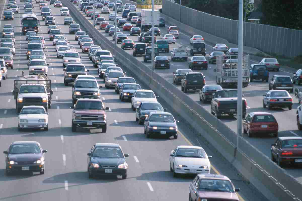 Traffico in autostrada