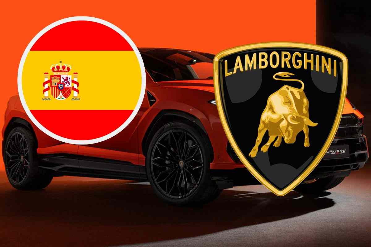 Lamborghini Urus dalla Spagna