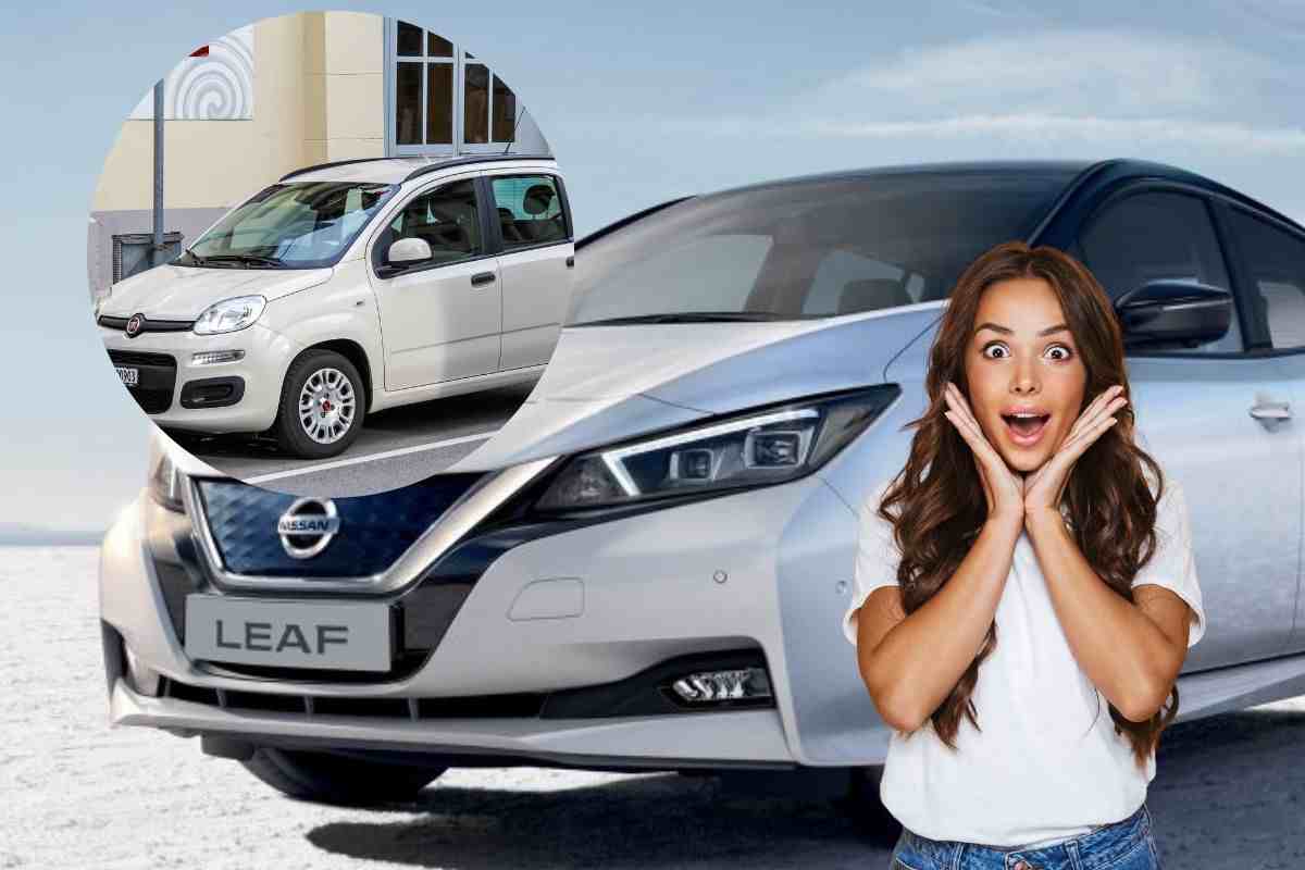 Nissan Leaf costa come una Panda