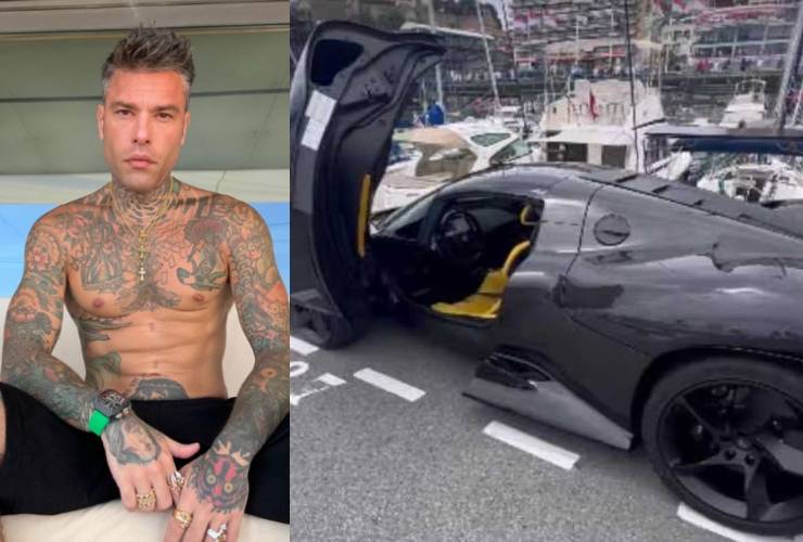 La nuova Ferrari di Fedez