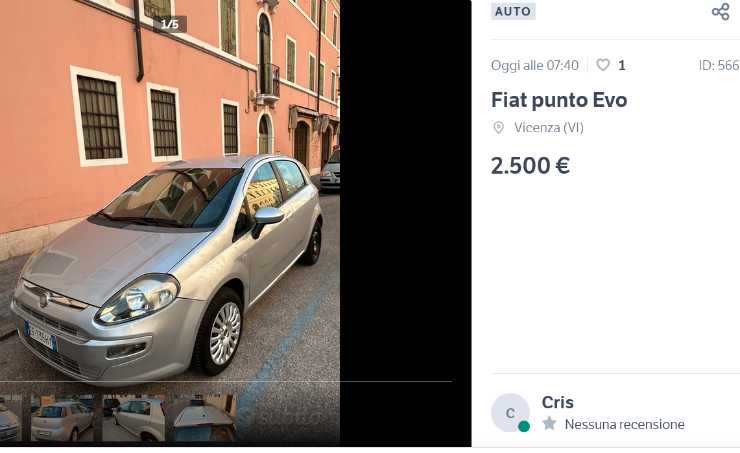 Fiat Punto prezzo e dettagli