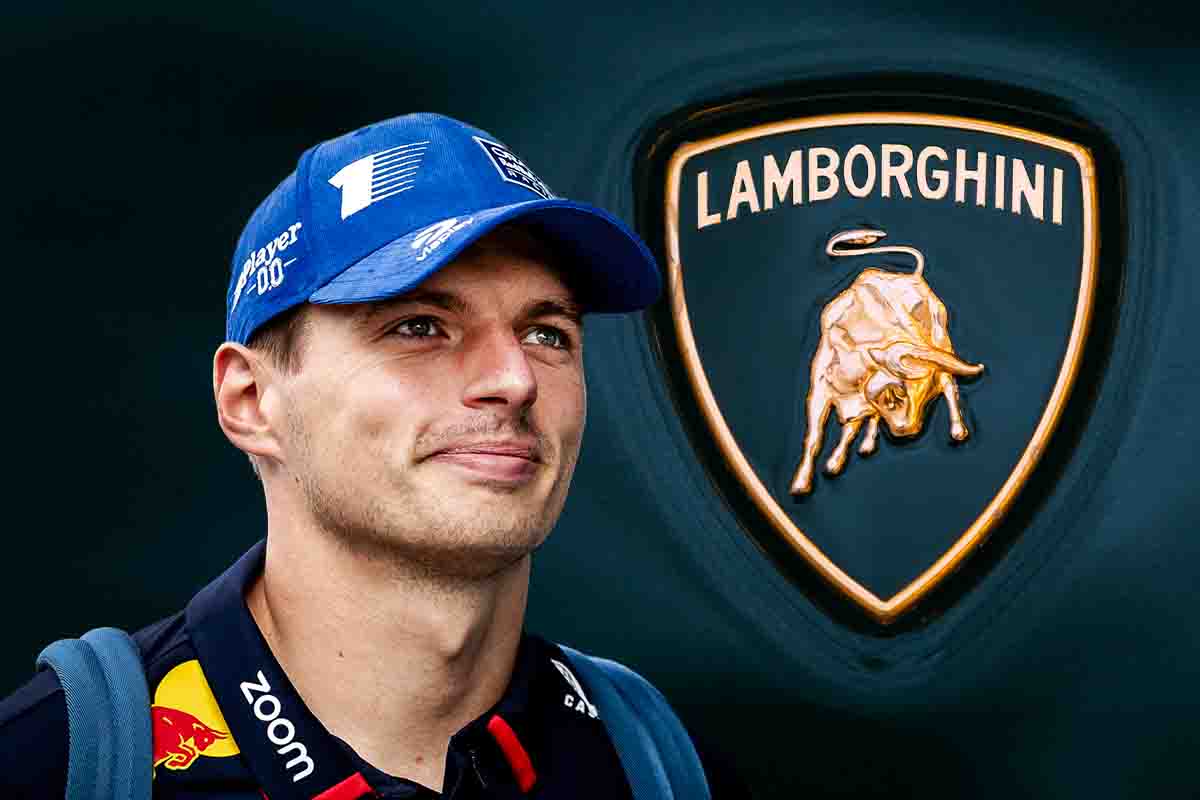 lamborghini bambino guida verstappen