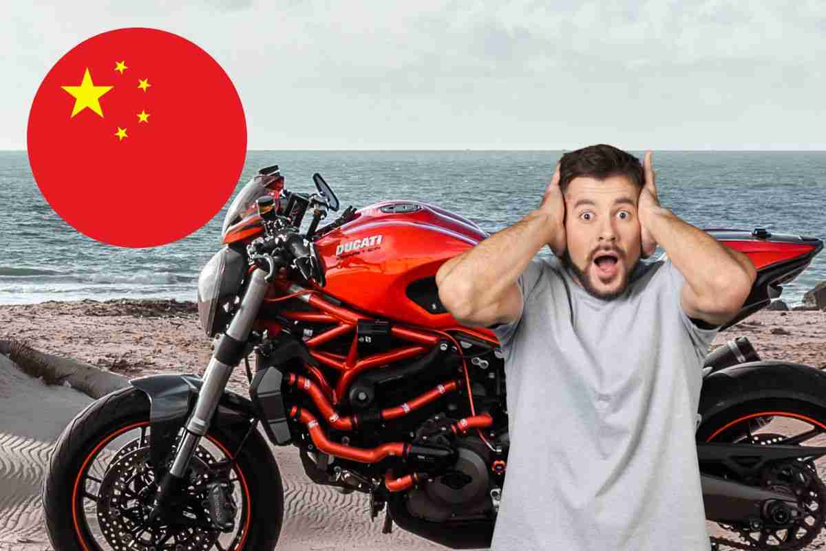 Mini Ducati scrambler dalla Cina