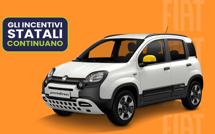 nuova panda tecnologica in offerta