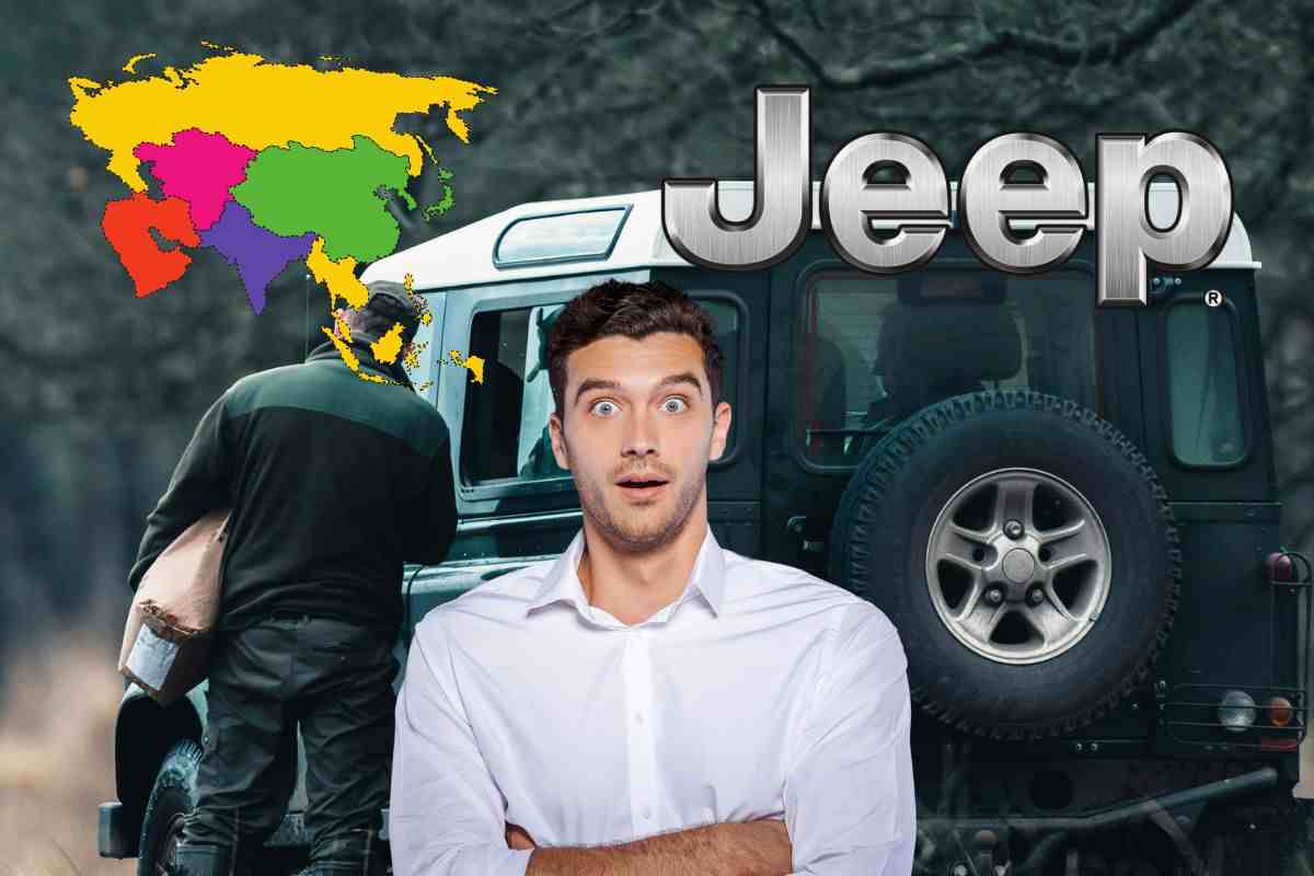 Jeep dall'Asia con 2000 Euro