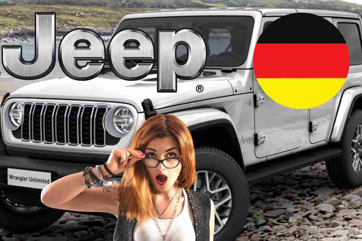 Jeep Wrangler tedesca incredibile