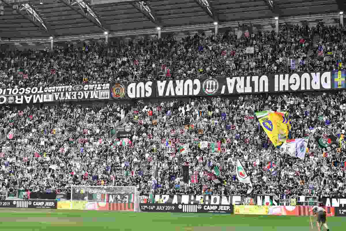 Allianz Stadium problemi tifosi Juventus