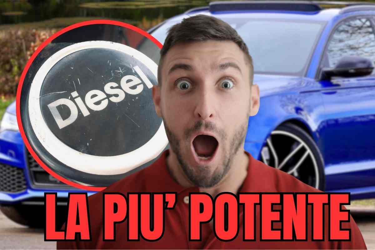 auto diesel più potente