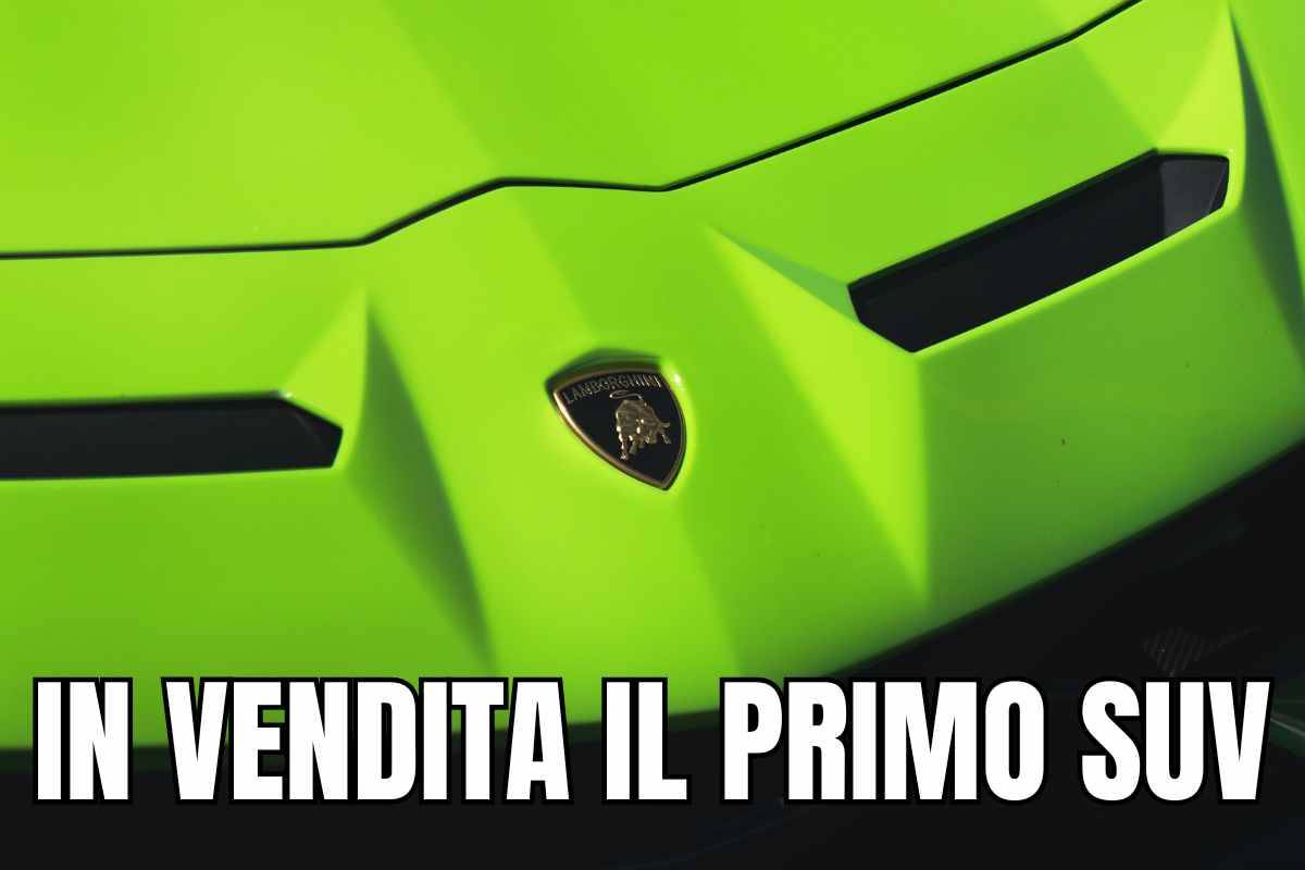 vendita primo suv lamborghini