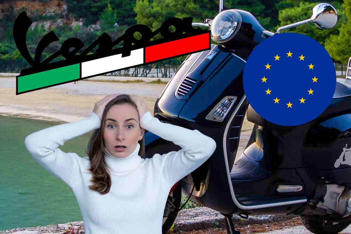 Vespa corsa contro il tempo