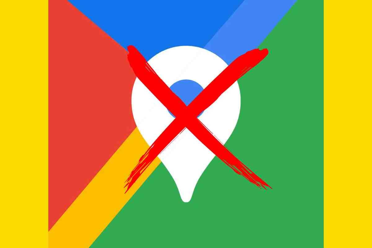 Addio Google Maps