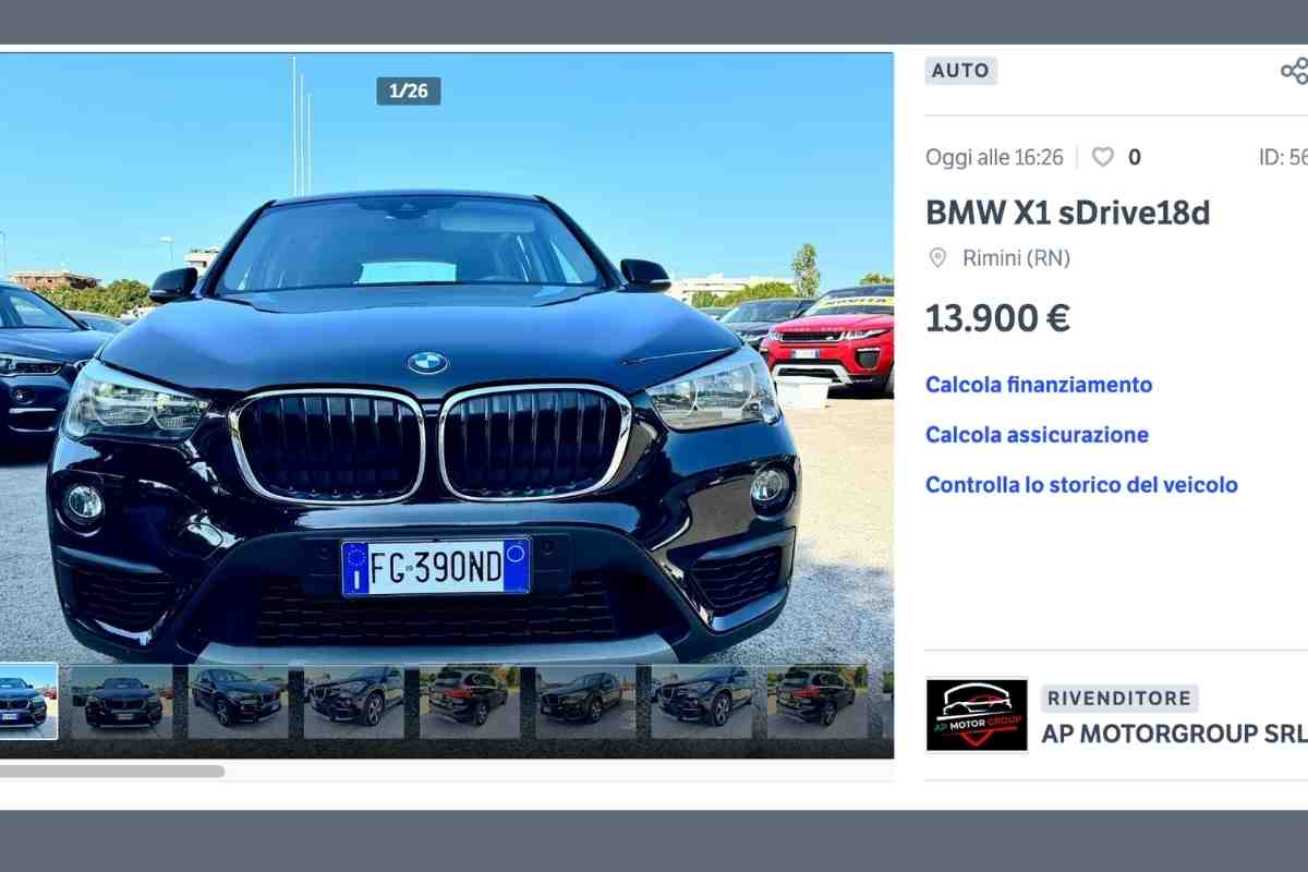 BMW a meno di 15mila euro