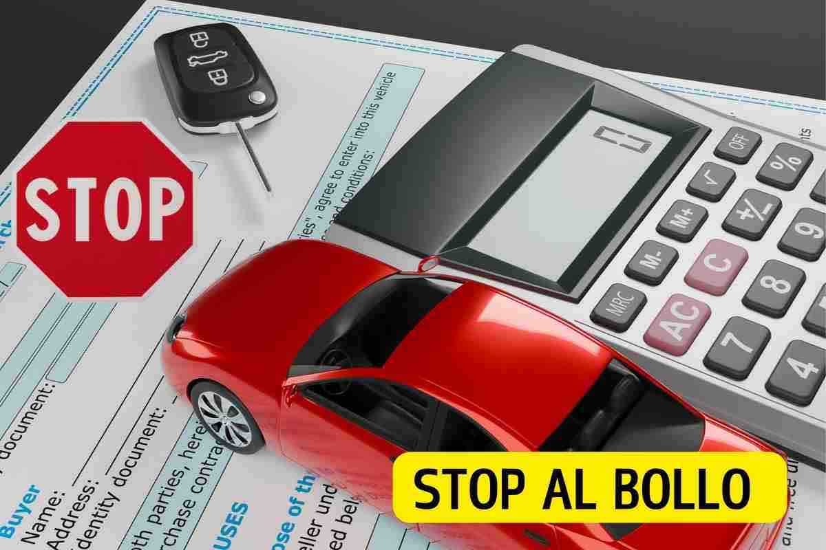 Auto bollo esenzione