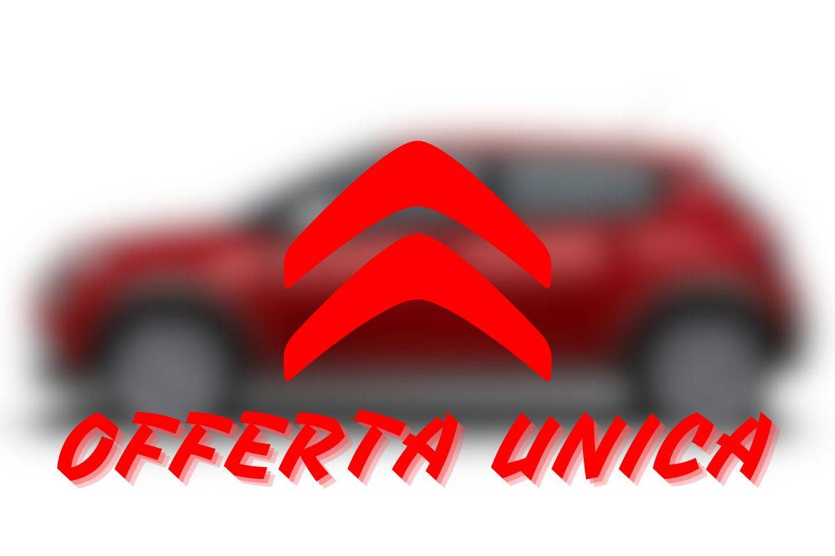 Citroen, offerta unica per la C3