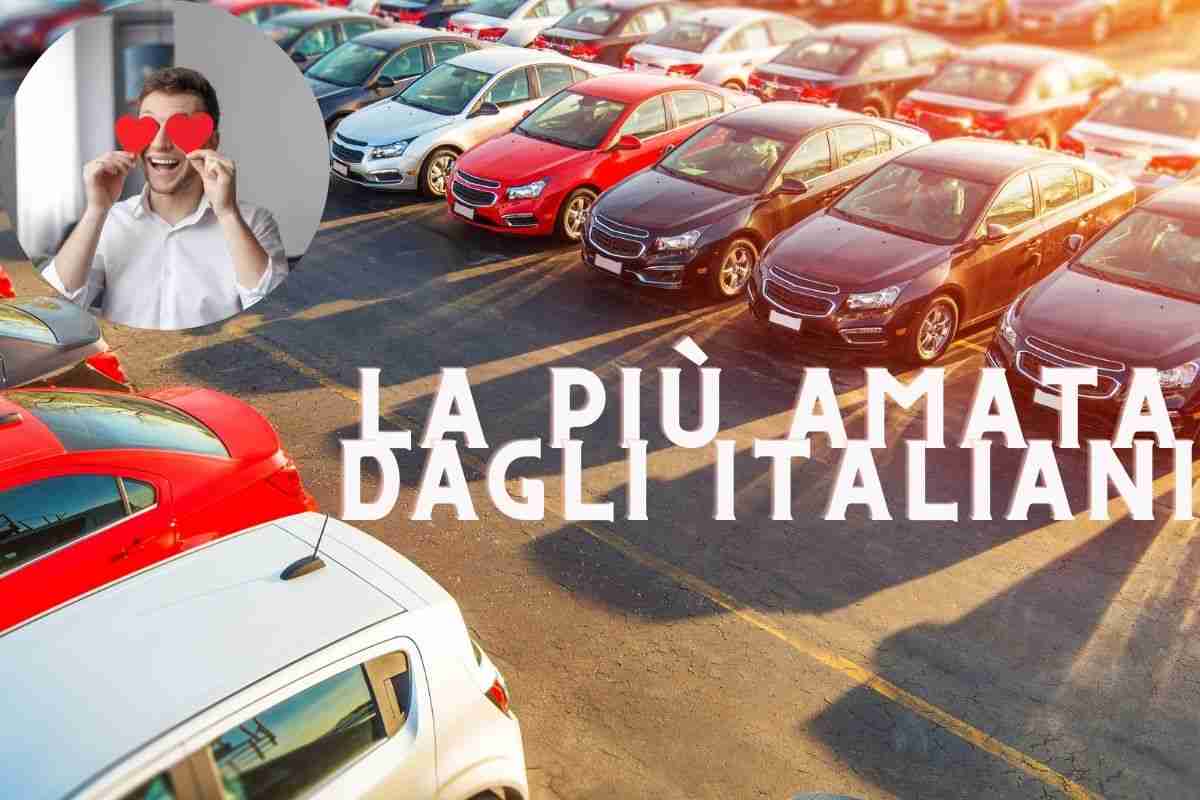 auto più amata dagli italiani mercato usato