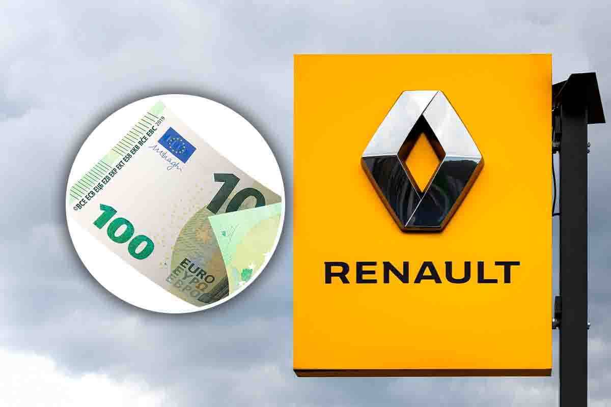 Renault 100 euro al mese