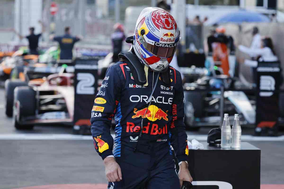 F1 ritiro per Max Verstappen