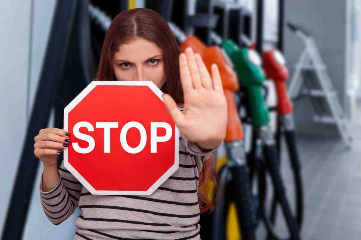 Stop benzina e diesel