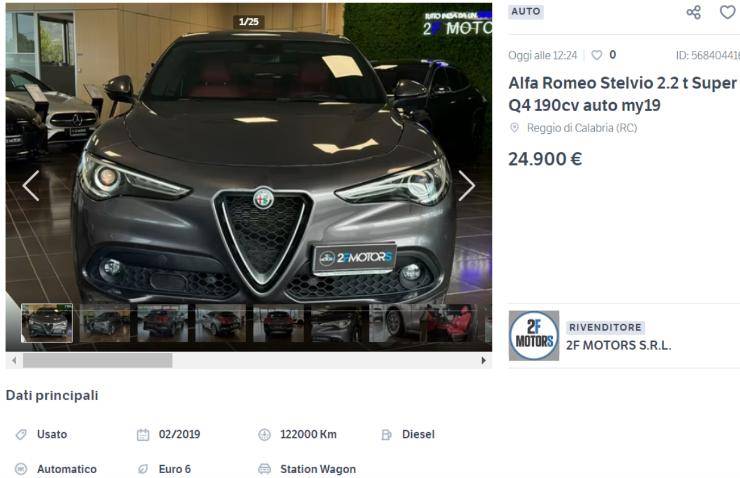 alfa romeo stelvio occasione