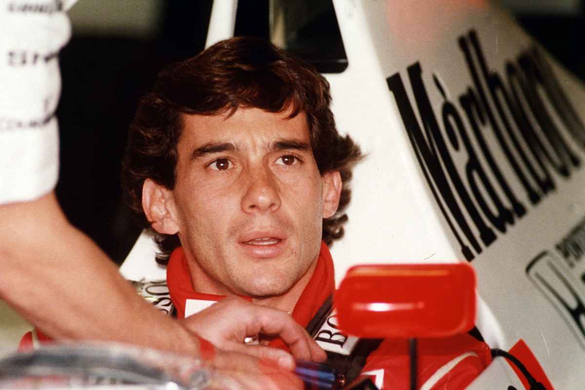 Ayrton Senna momento struggente