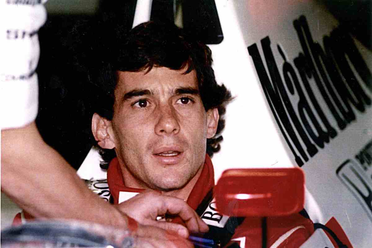 Ayrton Senna il momento è struggente