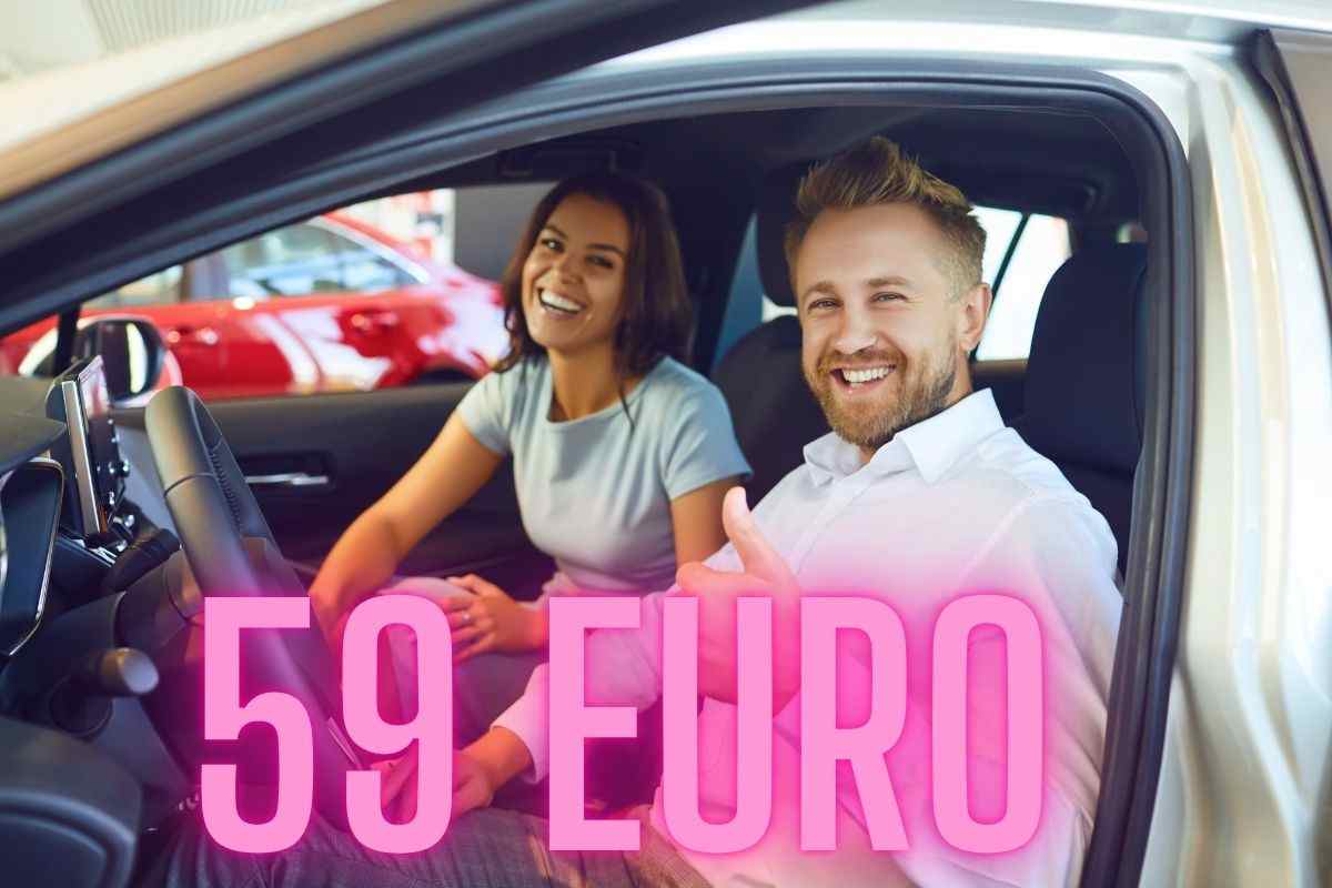 La citycar che vogliono tutti a 59 Euro