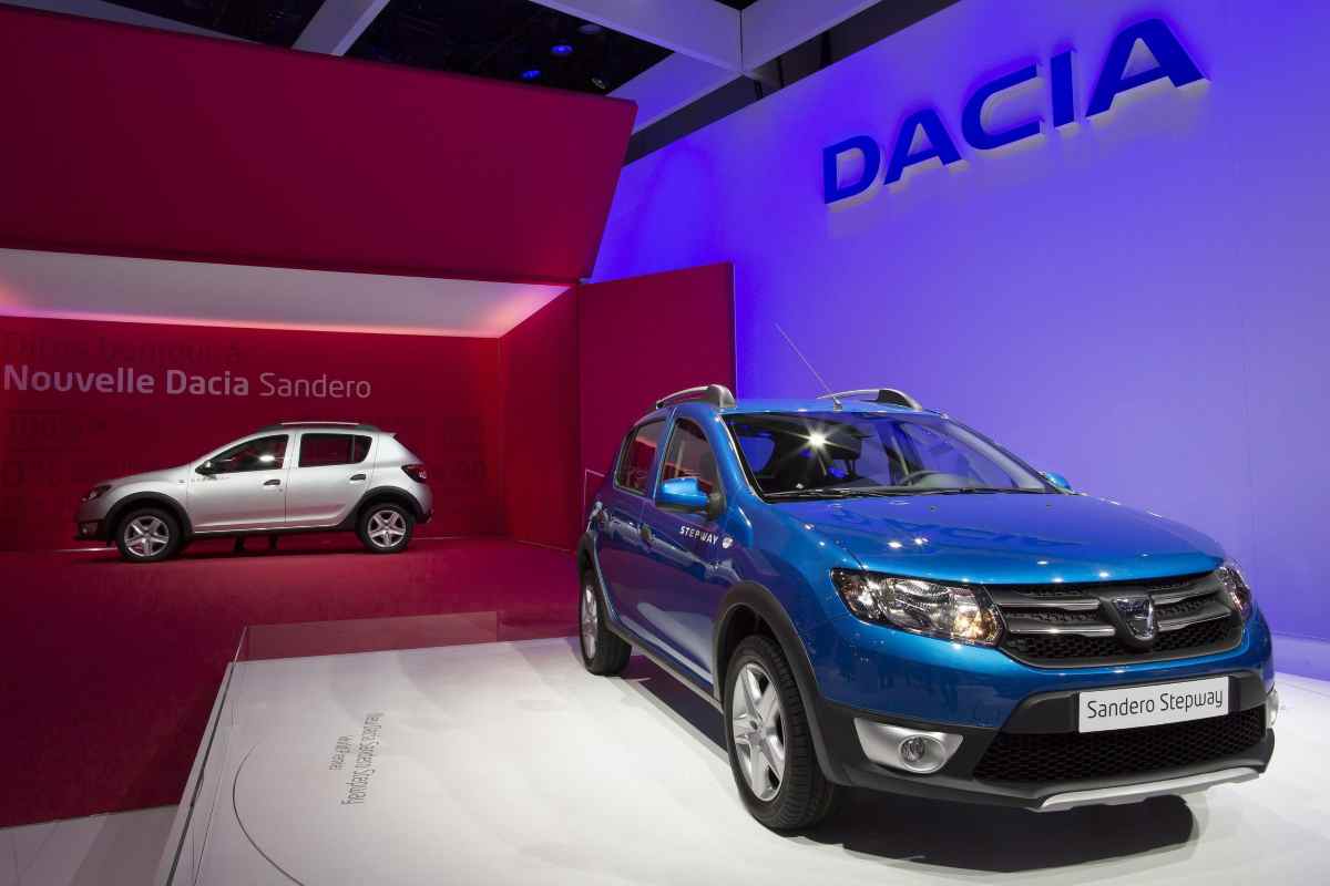 modelli Dacia dominio mercato