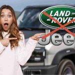 land rover jeep modello sconvolge italia