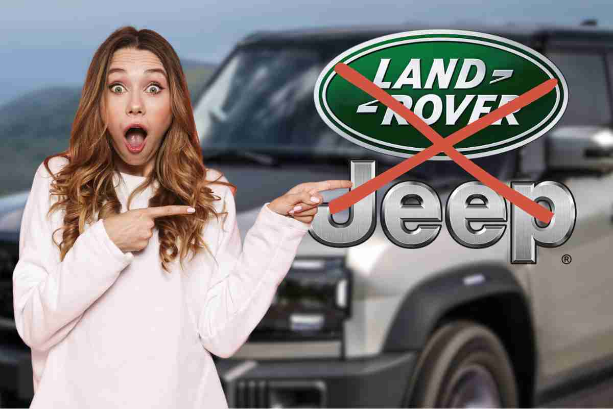 land rover jeep modello sconvolge italia