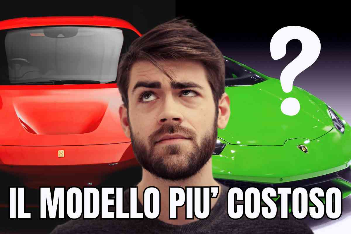 auto più costosa al mondo