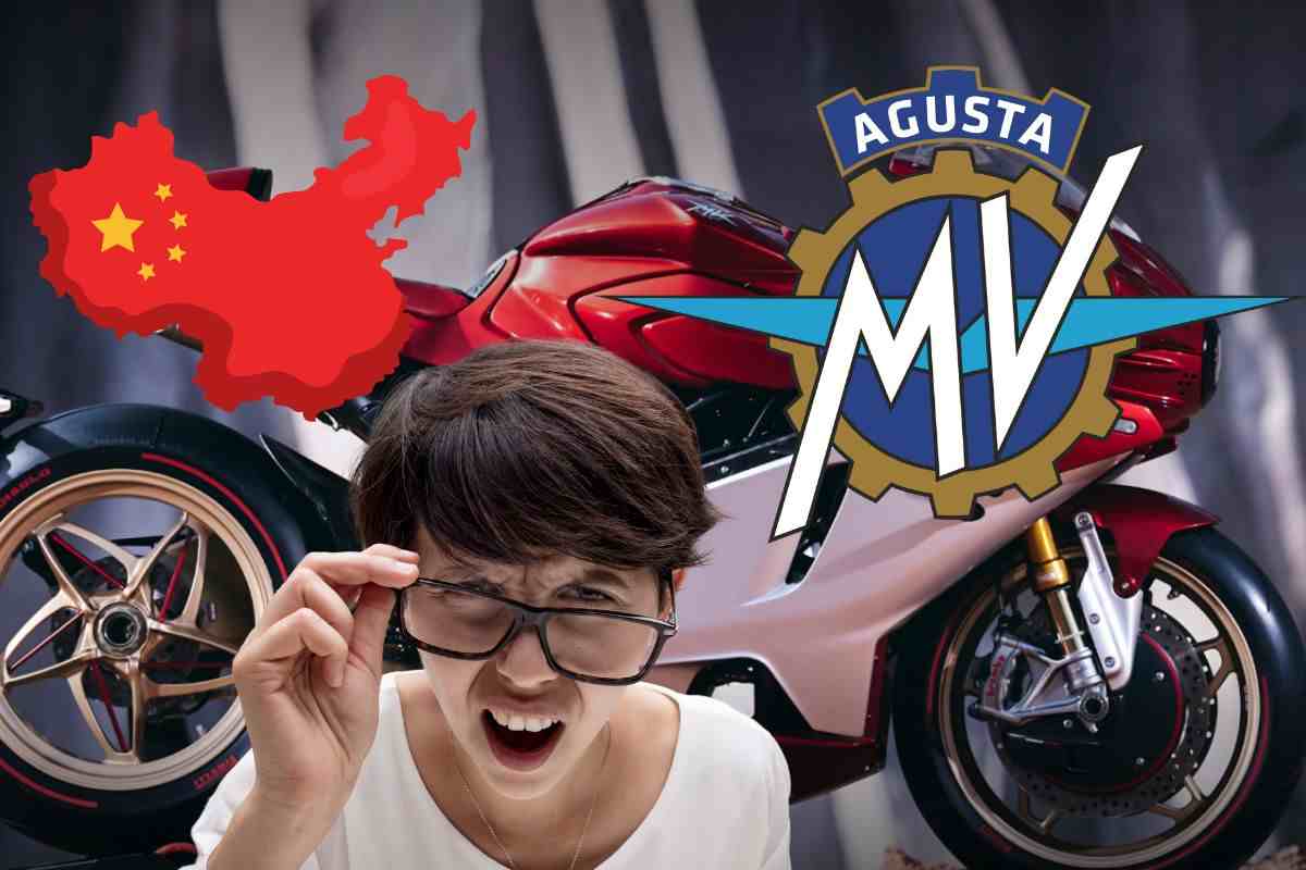 Uguale alla MV Agusta ma è cinese