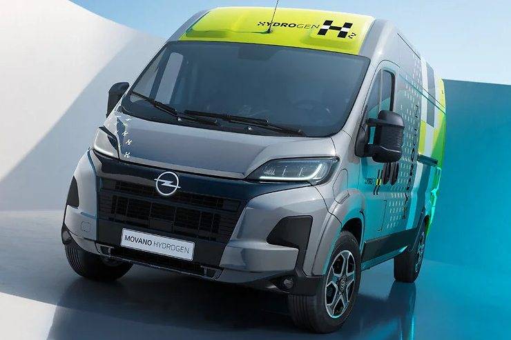 Opel Movano Van a idrogeno