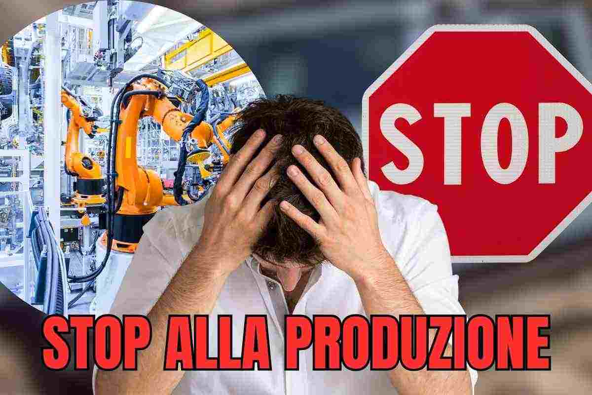 stop alla produzione colosso flop