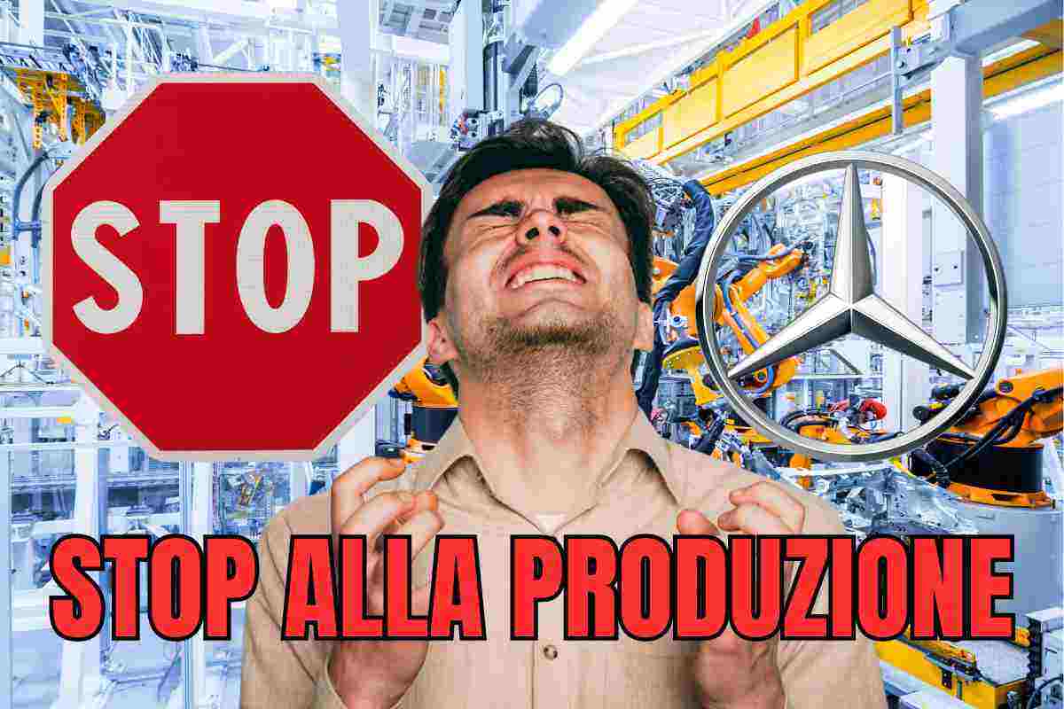 stop produzione mercedes