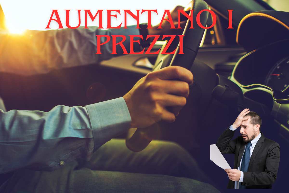 Auto, aumentano i prezzi