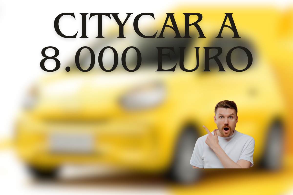 Citycar britannica a 8.000 euro