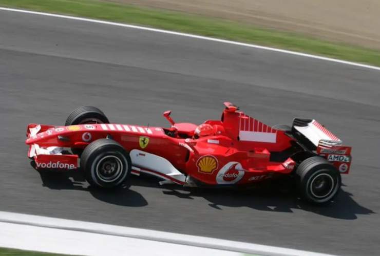 La Ferrari F1 di Schumacher all'asta